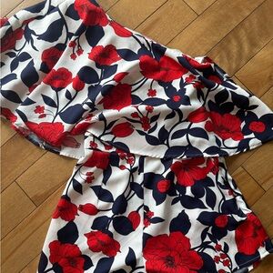 RUNAWAY The Label Floral Print Romper xs size 2 DRA Los Angeles